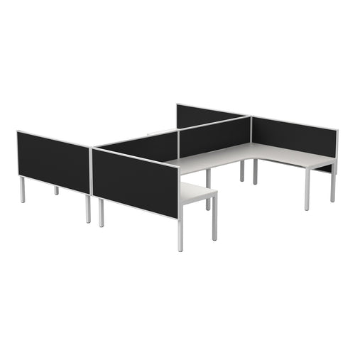 Cubit 4 Person Corner Cluster with 6 Screens