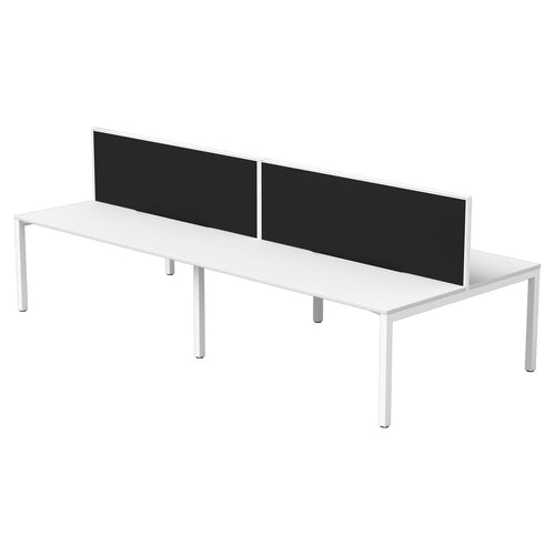 Cubit 4 Person Back to Back Workstation