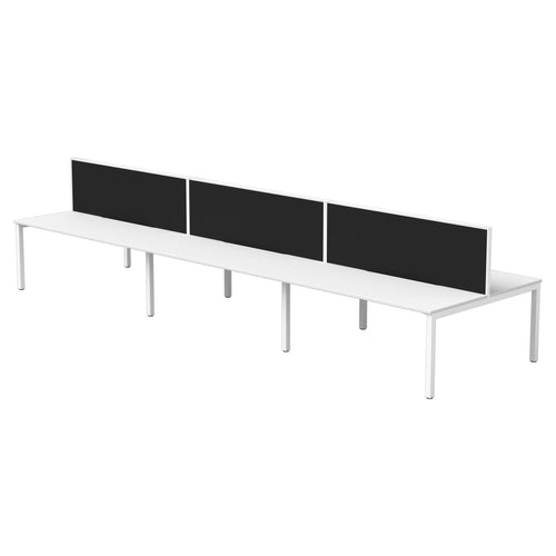Cubit Six Person Back to Back Workstation
