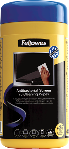 Fellowes Screen Cleaning Wipes