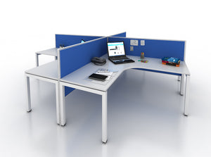 GEN-Y L Shape Desk System