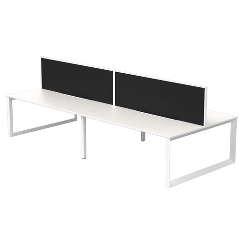 Quantum Four Person Back to Back Workstation