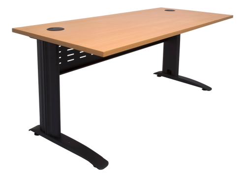 Rapid Span Single Desk with Modesty Panel