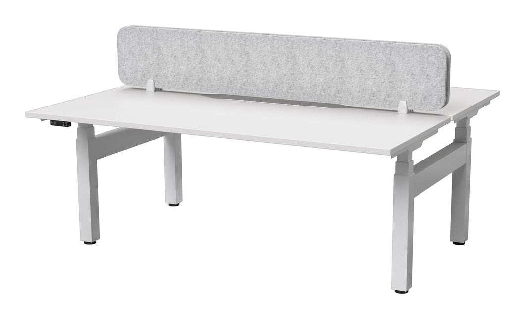 Strata Doublesided Electric Height Adjustable 2 Person Workstation